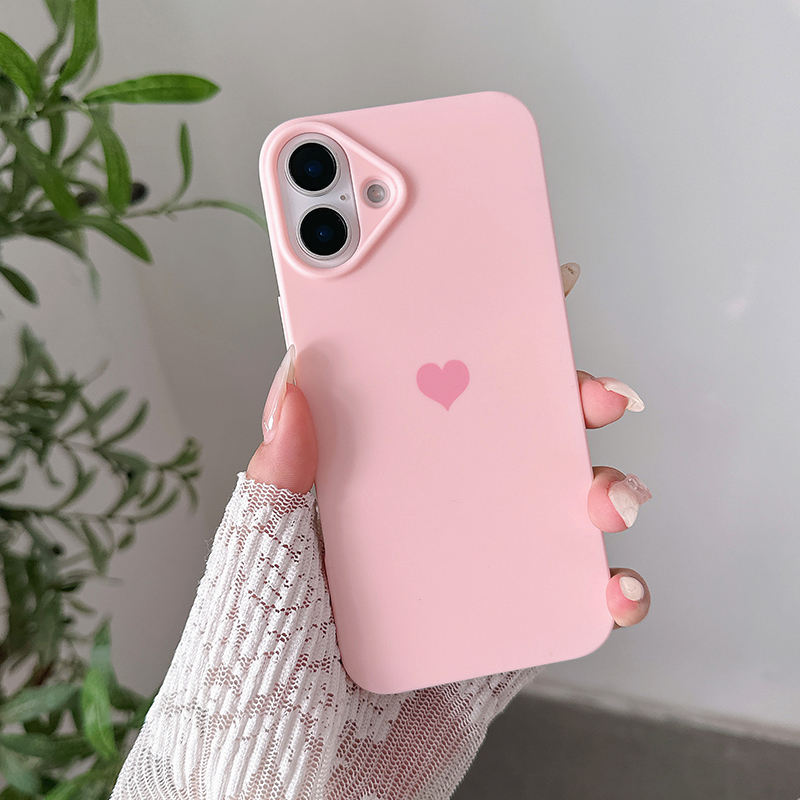 Phone Cases Pinterest - Love Candyสีซิลิโคนนุ่มสําหรับiPhone 16 15 14 Plus