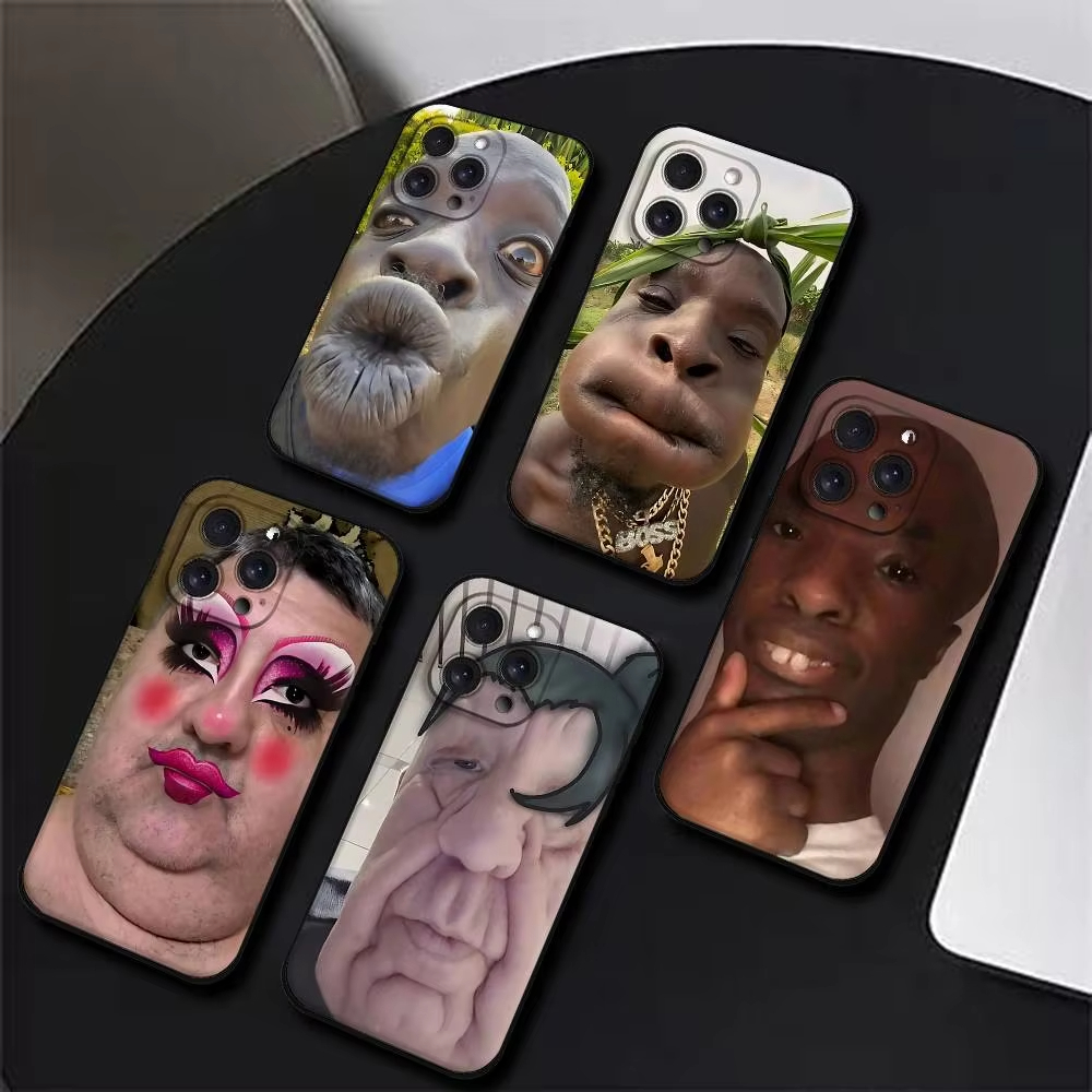 Phone Cases Ugly - เคสโทรศัพท์ลายหนุ่มขี้เลว ตลก สำหรับ Samsung S25 S24