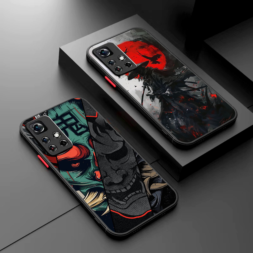 Phone Cases Rimowa - ญี่ปุ่นGhost Face SamuraiสําหรับSamsung S24 S23 S22