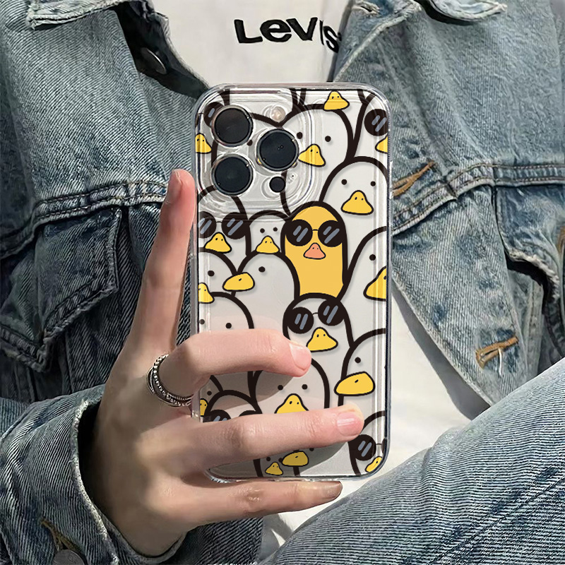 Phone Cases Mous - เคสลายการ์ตูนเป็ดน่ารักสำหรับสาวๆ สำหรับ iPhone 17 Pro Max