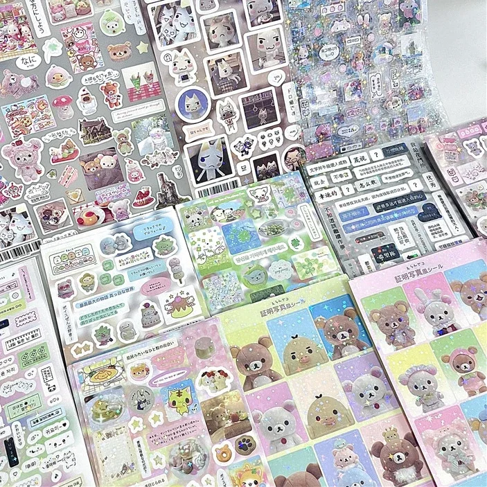 Phone Cases Japanese - 10 ชิ้น Kawaii ญี่ปุ่น Retro การ์ตูนเลเซอร์