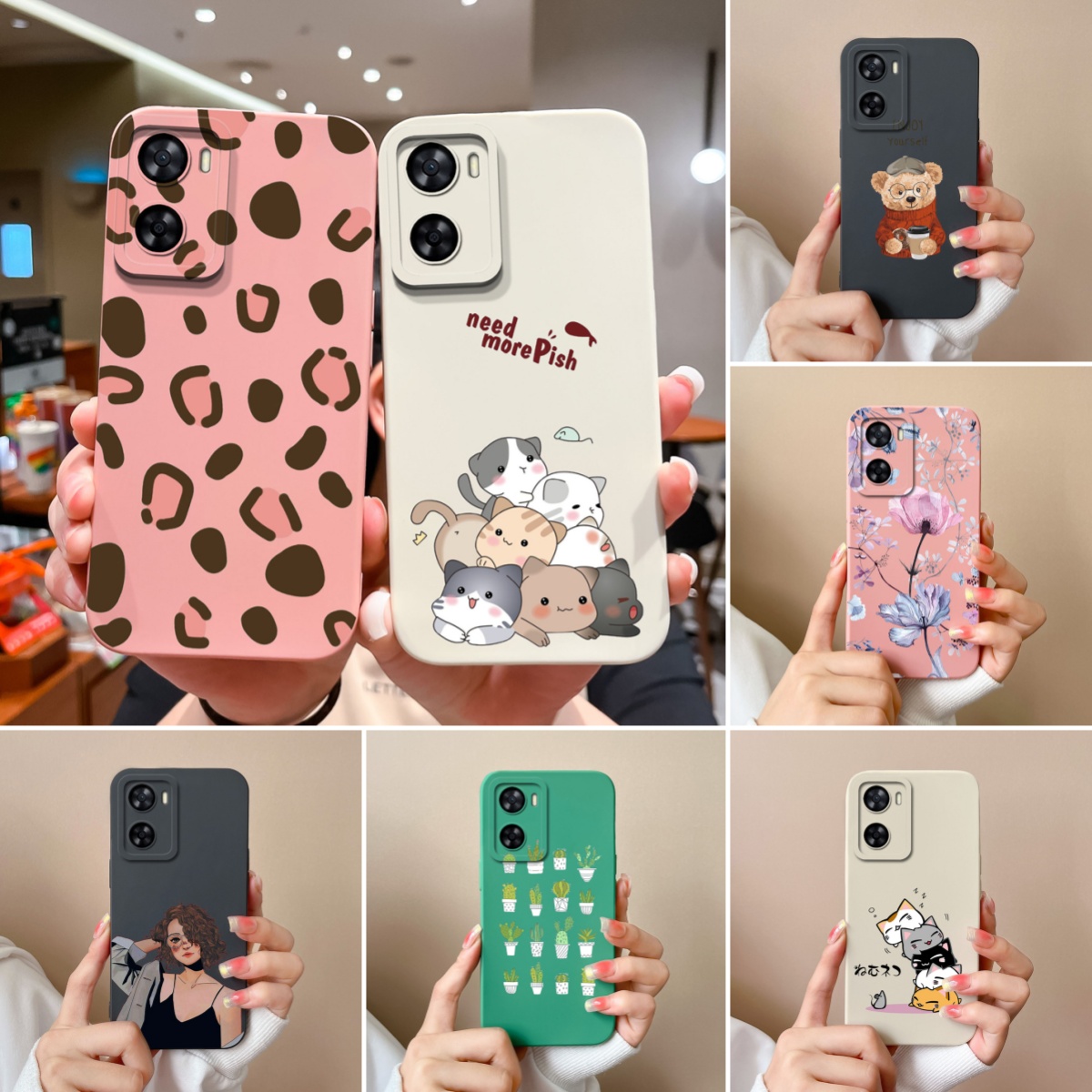 Phone Cases Ugly - เคสสำหรับ OnePlus Nord N20 SE N300เคสด้านหลังลายการ์ตูนน่ารักสำหรับ1+