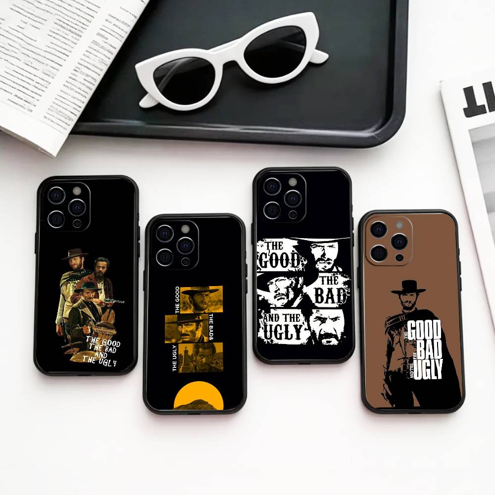 Phone Cases Ugly - เคสโทรศัพท์ซิลิโคนนิ่มลายหนัง The Good the Bad and