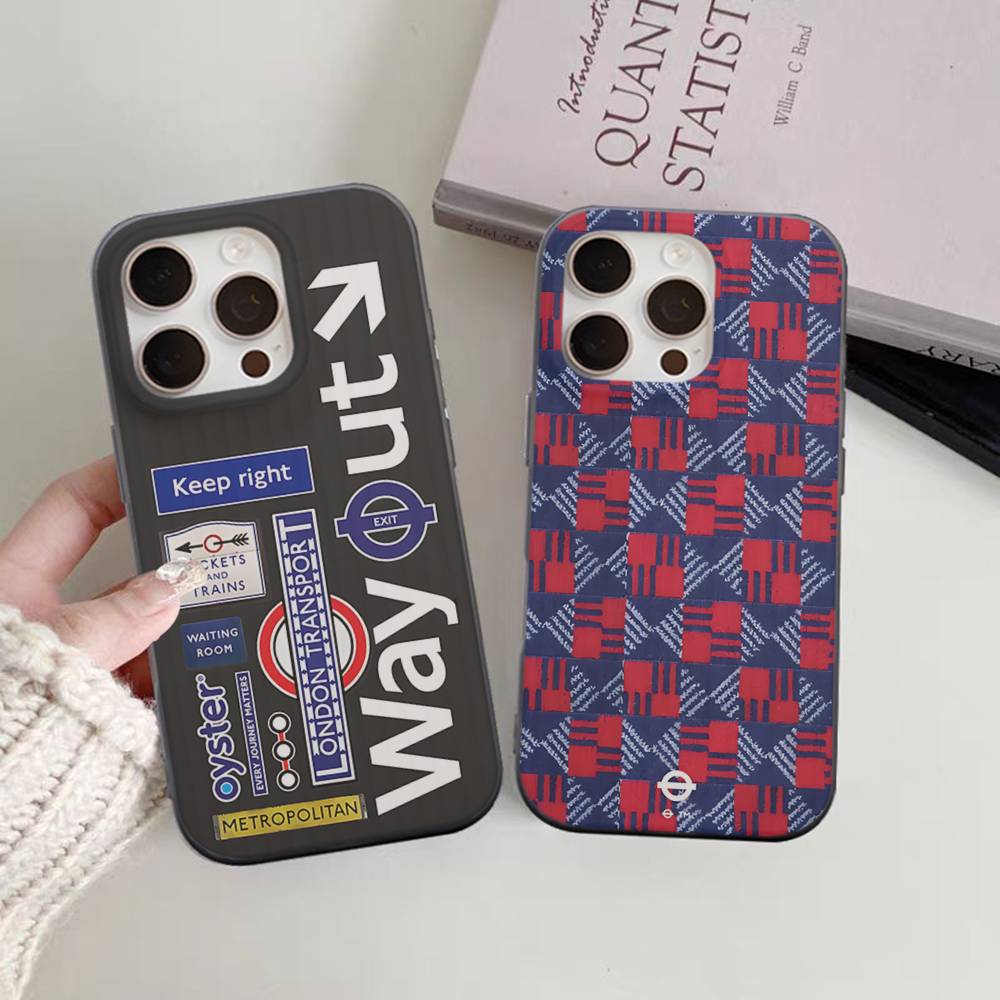 Phone Cases London - เคสโทรศัพท์ L-London U-Underground สำหรับ iPhone 17