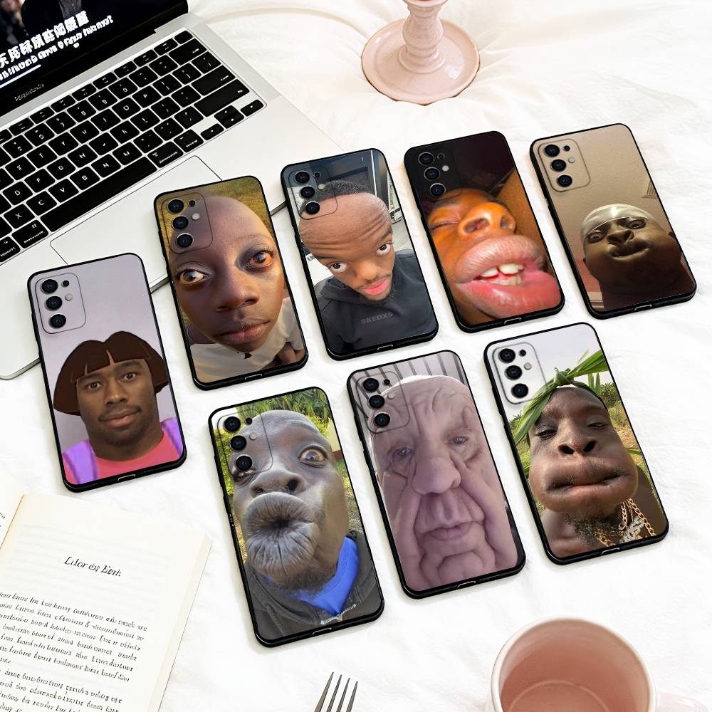 Phone Cases Ugly - U-Ugly M-Man เคสโทรศัพท์ตลกสำหรับ Samsung S 25,24,23,22,30,21,10,9,Ultra,Plus,Lite,FE,4,5