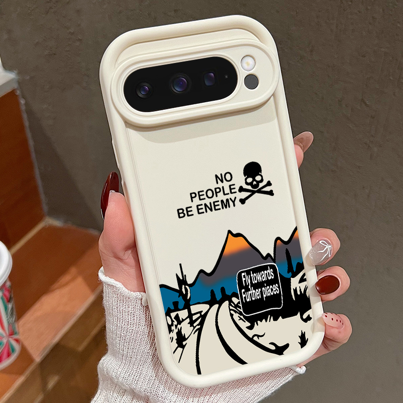 Phone Cases Google Pixel 9A - เคสโทรศัพท์ลายถนนภูเขาสำหรับกูเกิลพิกเซล 10 9 8 7 โปรพิกเซล