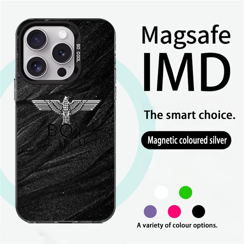 Phone Cases London - เคสโทรศัพท์ลายฮิปฮอป Eagle London ดีไซน์เท่ห์ แบบแม่เหล็ก IMD