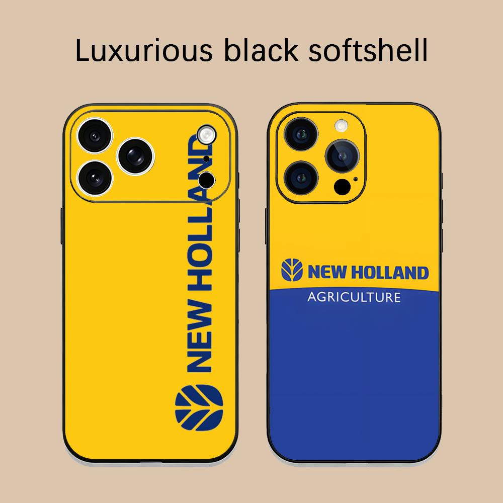 Phone Cases Trending - เคสโทรศัพท์แฟชั่นแบรนด์ดัง Hot N-New H-Hollandes สีดำนุ่ม ป้องกันการกระแทก