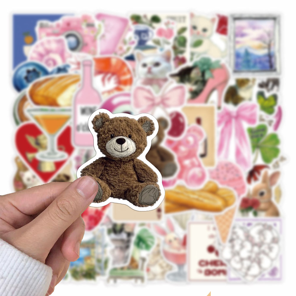 Phone Cases Pinterest - สติกเกอร์สวยงามสไตล์Pinterest 50 ชิ้น สำหรับตกแต่งสมุดบันทึก เคสมือถือ งานแฮนด์เมด