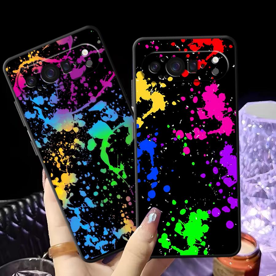 Phone Cases Google Pixel 9A - เคสโทรศัพท์ลายสีรุ้งสำหรับ Google Pixel 10A 9a 7a