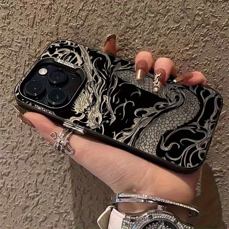 Phone Cases Mous - เคสโทรศัพท์ลายมังกร สำหรับ iPhone 18 17 16