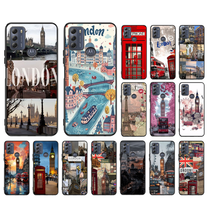 Phone Cases London - ลอนดอนความงามเคสโทรศัพท์สำหรับโมโตโรล่าโมโต G85 G55 G05 G14 G75