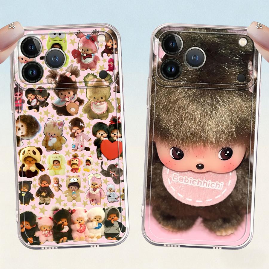 Phone Cases Mous - เคสโทรศัพท์ลายการ์ตูน M-monch-hichis แบบนิ่ม สำหรับ iPhone 17