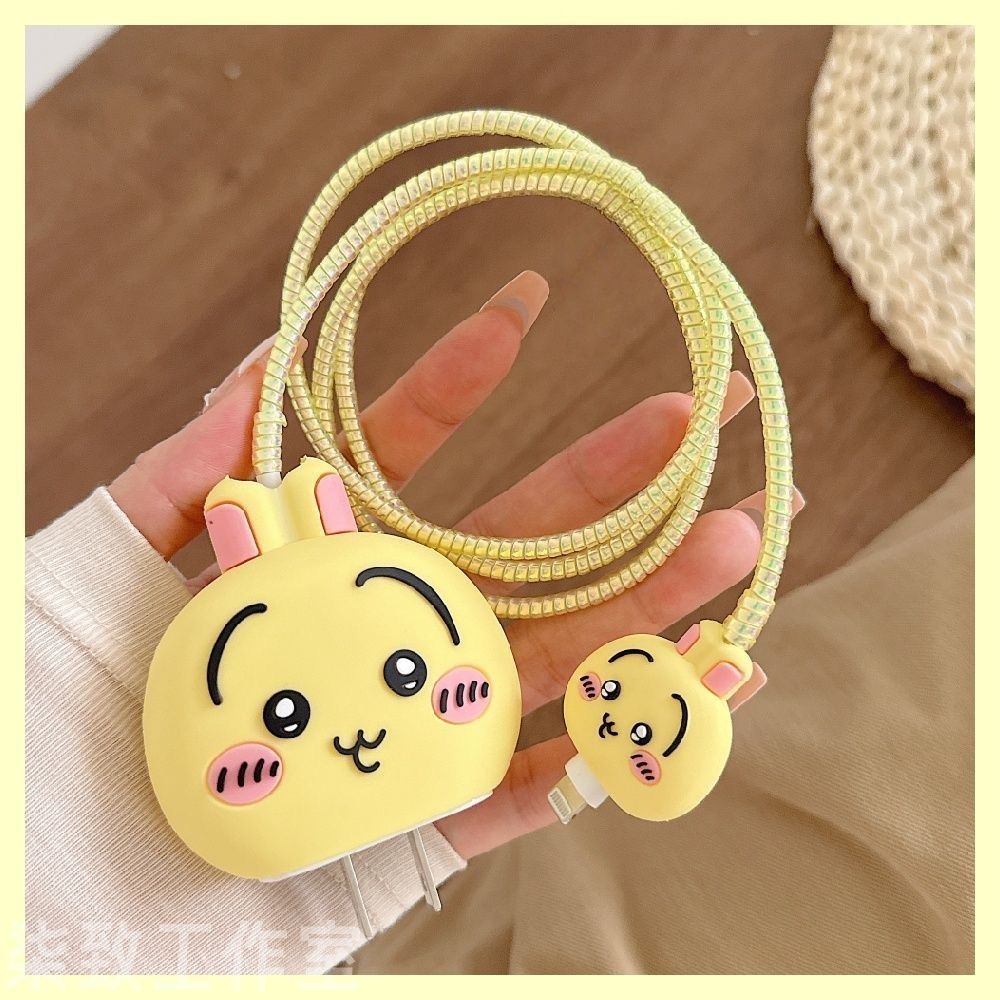 Phone Cases Japanese - เคสป้องกันอะแดปเตอร์ชาร์จ Chiikawa ลายการ์ตูนน่ารัก 20W ป้องกันสายหัก สำหรับ