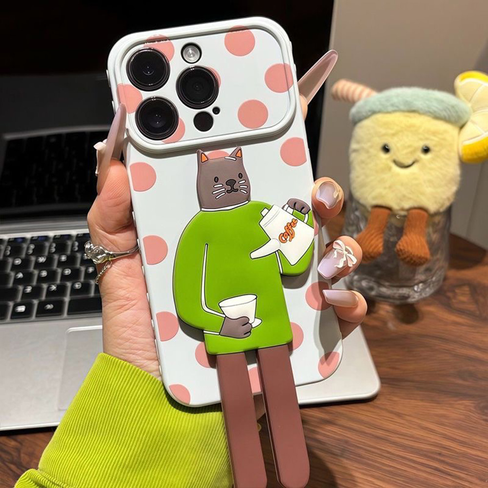 เคสโทรศัพท์ลายจุดน่ารักสำหรับ  - Phone Cases With Stand บทวิจารณ์และราคา