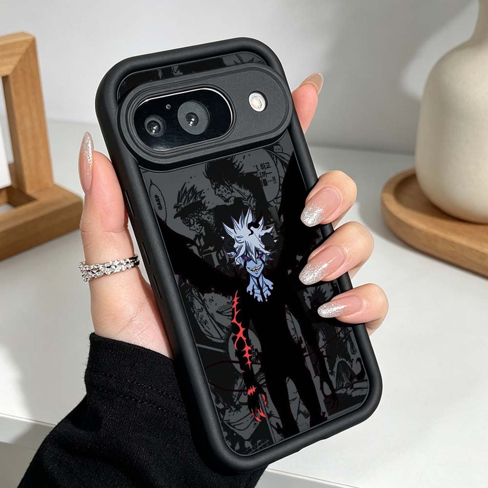 เคสโทรศัพท์สีดำลายโคลเวอร์สุดเ - Phone Cases Google Pixel 9A บทวิจารณ์และราคา