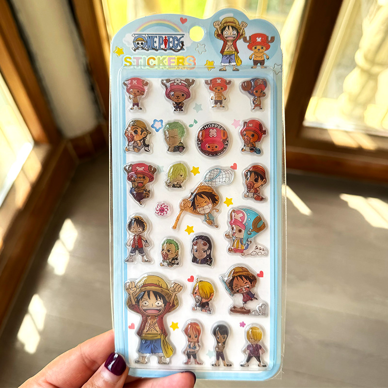 สติกเกอร์วันพีซลายการ์ตูนลูฟี่ - Phone Cases Japanese บทวิจารณ์และราคา