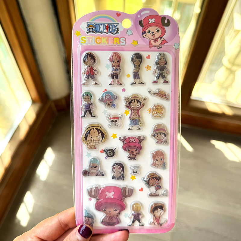 สติกเกอร์วันพีซลายการ์ตูนลูฟี่ - Phone Cases Japanese บทวิจารณ์และราคา