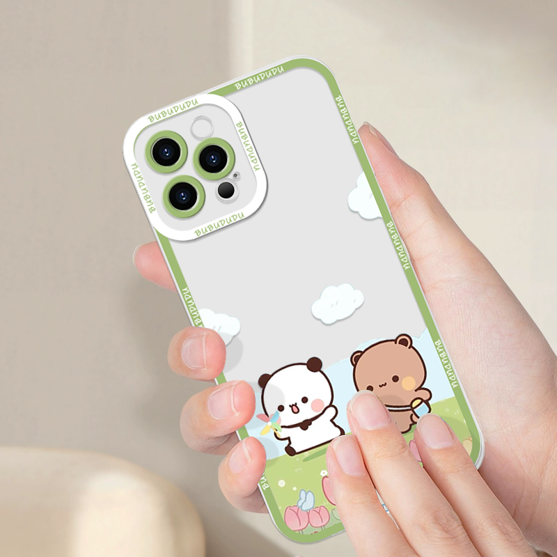 เคสโทรศัพท์ใสลายคู่รักน่ารัก B - Phone Cases Cute บทวิจารณ์และราคา