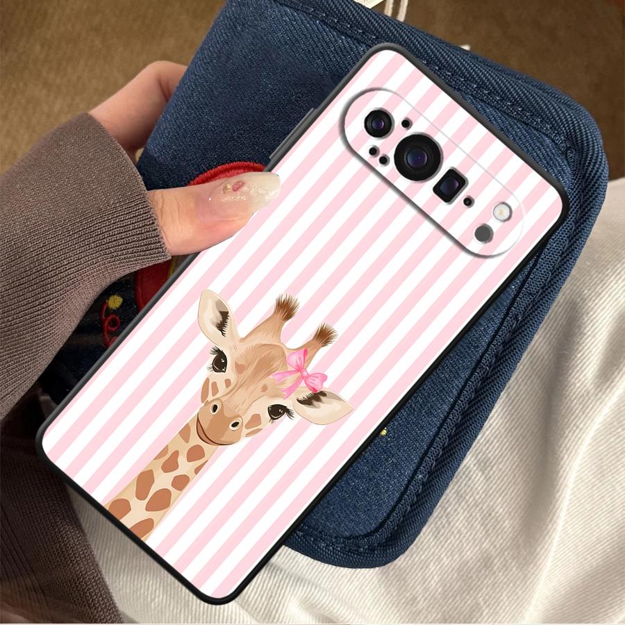 การ์ตูนยีราฟฟันด้าเคสโทรศัพท์ส - Phone Cases Google Pixel 9A บทวิจารณ์และราคา