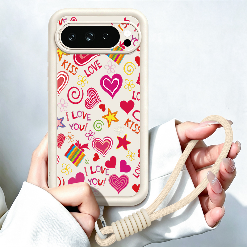 เคสโทรศัพท์ลายหัวใจสำหรับ Goog - Phone Cases Google Pixel 9A บทวิจารณ์และราคา