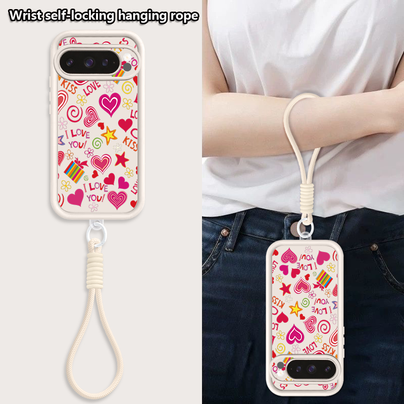 เคสโทรศัพท์ลายหัวใจสำหรับ Goog - Phone Cases Google Pixel 9A บทวิจารณ์และราคา