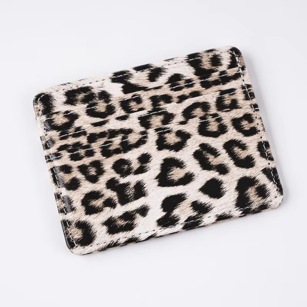 กระเป๋าใส่บัตรหนัง PU ลายเสือด - Slim Card Slot Case บทวิจารณ์และราคา