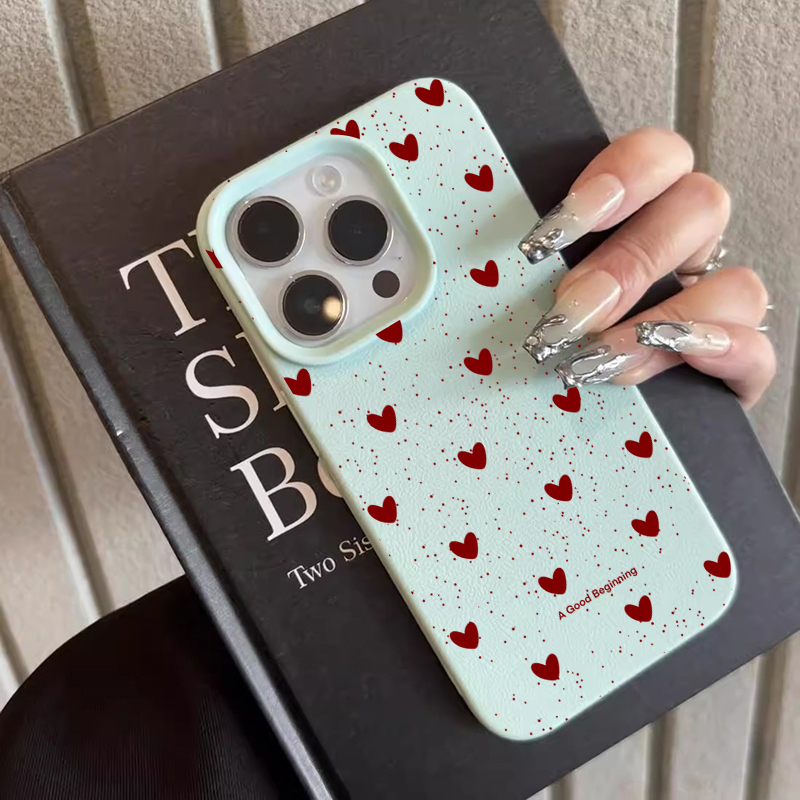 เคสซิลิโคนลายหัวใจแฟชั่น INS ส - Phone Cases Trending บทวิจารณ์และราคา