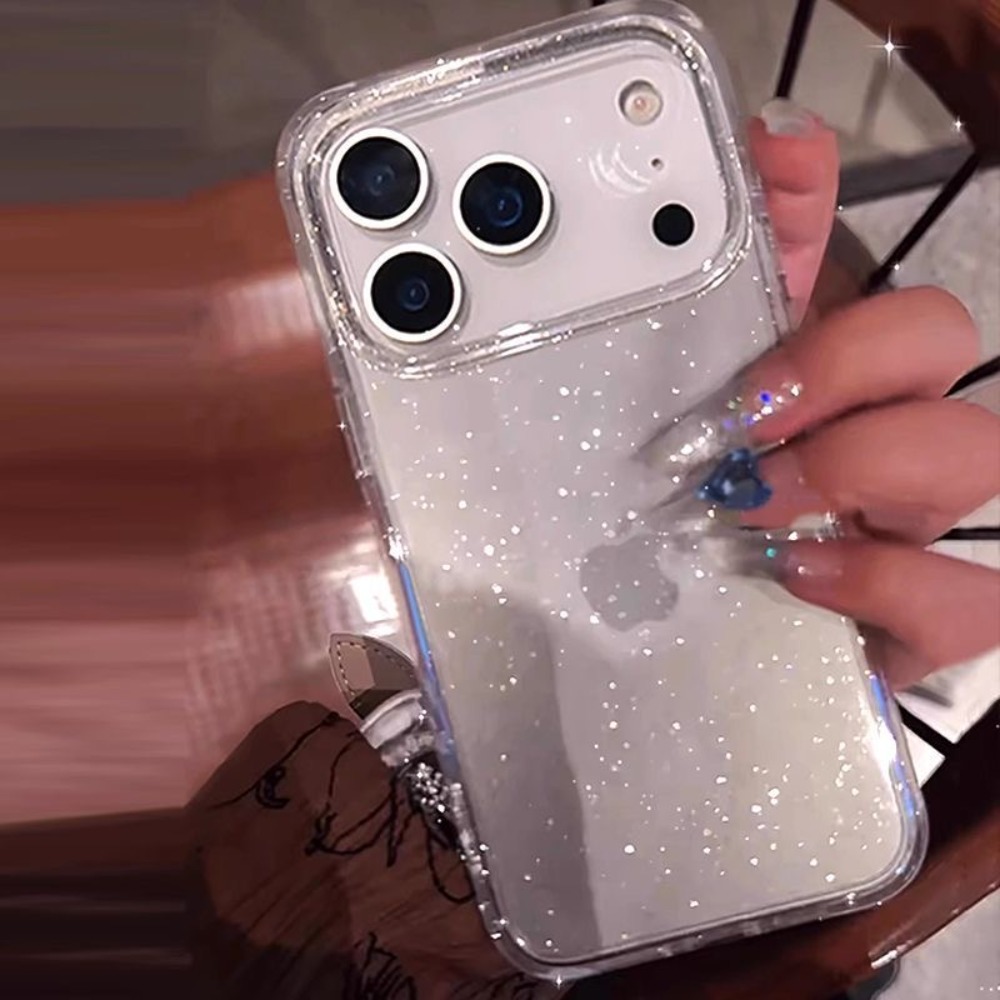 เคสใสประกายกลิตเตอร์สีชมพูสำหร - Phone Cases Pinterest บทวิจารณ์และราคา