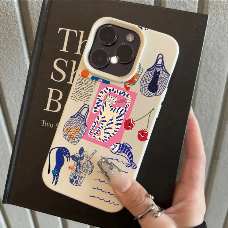 เคสโทรศัพท์ลายแมวเชอร์รี่น่ารั - Phone Cases Mous บทวิจารณ์และราคา