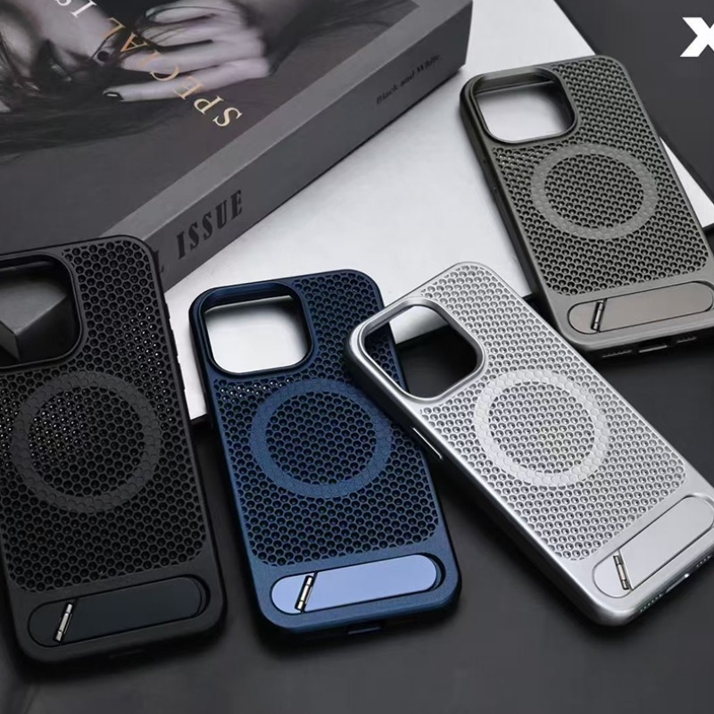 3D Hollow Honeycomb Coolingเคส - Phone Cases With Stand บทวิจารณ์และราคา