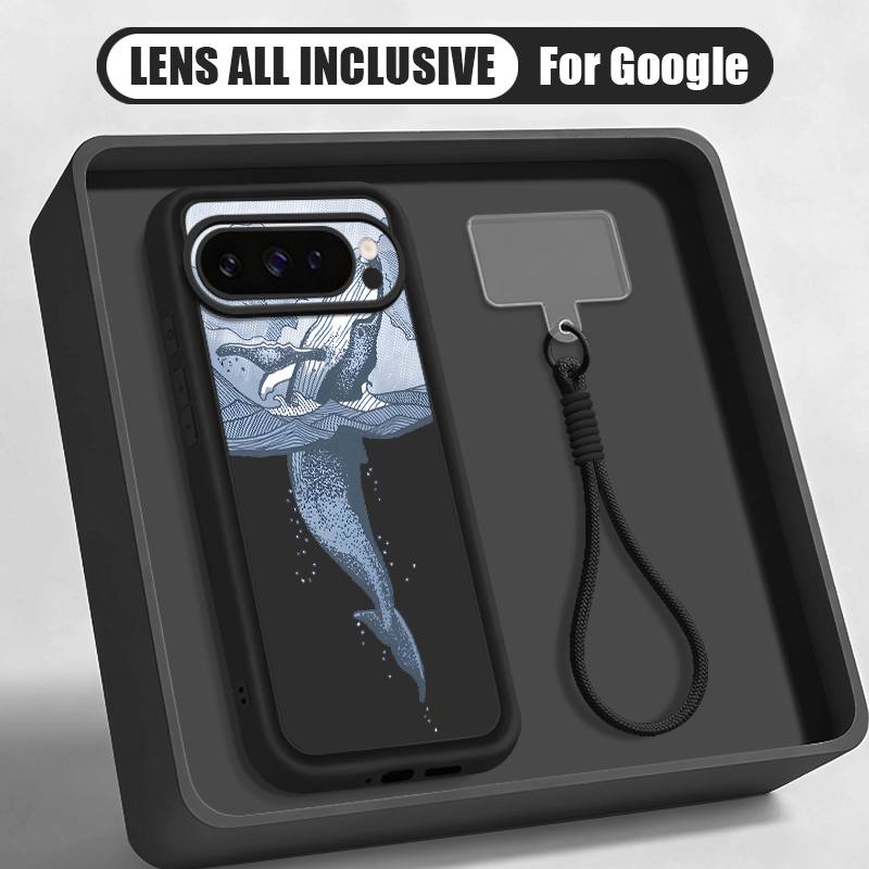 เคสโทรศัพท์ซิลิโคนนิ่มลายปลาวา - Phone Cases Google Pixel 9A บทวิจารณ์และราคา