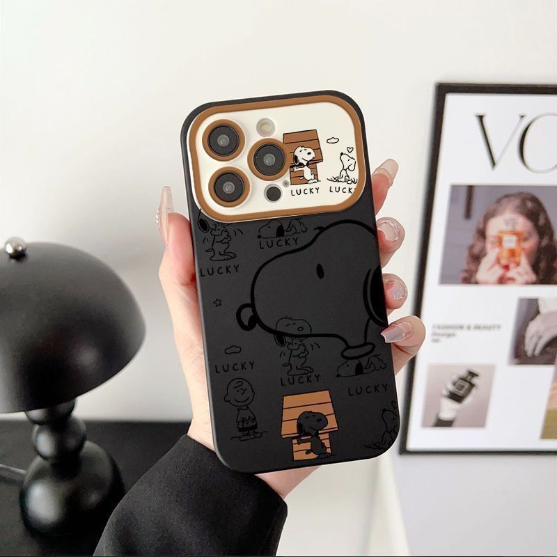 เคสโทรศัพท์นิ่มลายสนูปปี้ น่าร - Phone Cases Japanese บทวิจารณ์และราคา