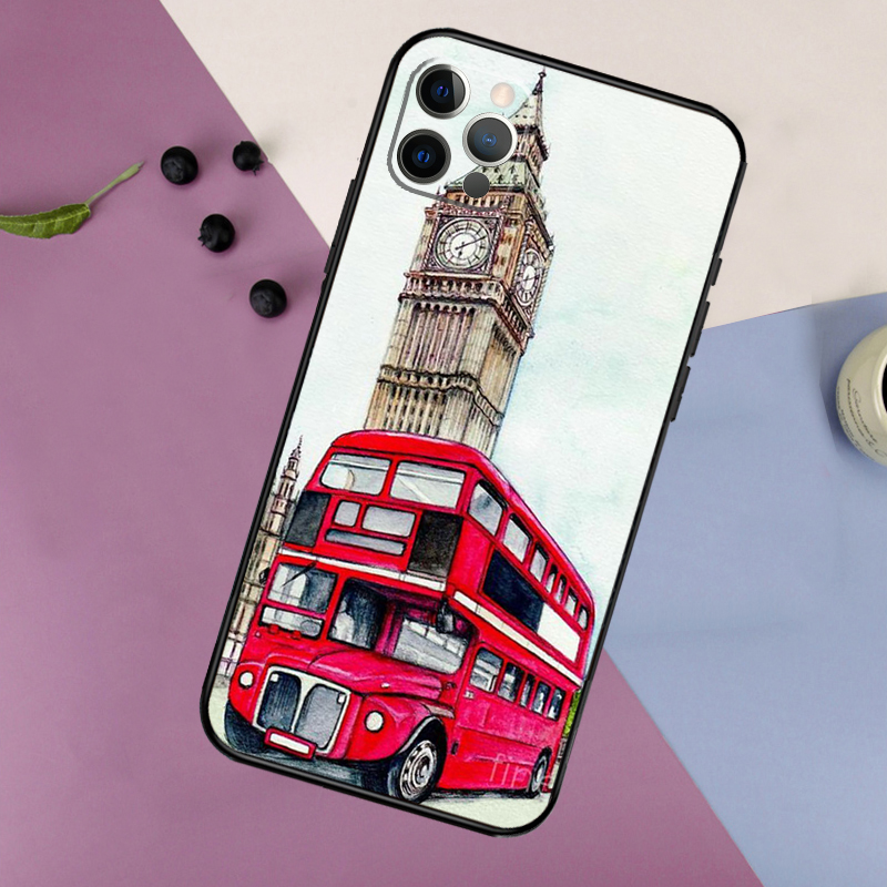 เคสโทรศัพท์ลายรถบัสสีแดงลอนดอน - Phone Cases London บทวิจารณ์และราคา