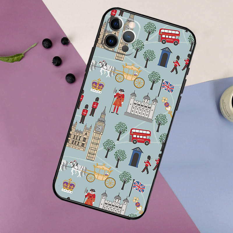 เคสโทรศัพท์ลายรถบัสสีแดงลอนดอน - Phone Cases London บทวิจารณ์และราคา