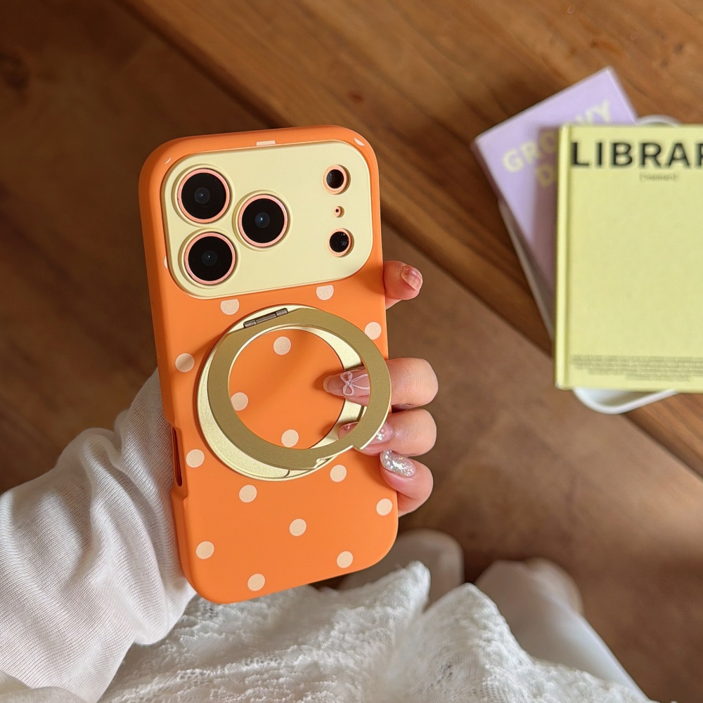INS ลายจุดแม่เหล็ก 360 °   เคส - Phone Cases With Stand บทวิจารณ์และราคา