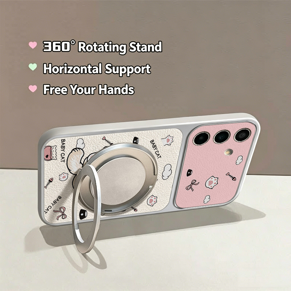เคสโทรศัพท์ลายการ์ตูนแมวน่ารัก - Phone Cases With Stand บทวิจารณ์และราคา