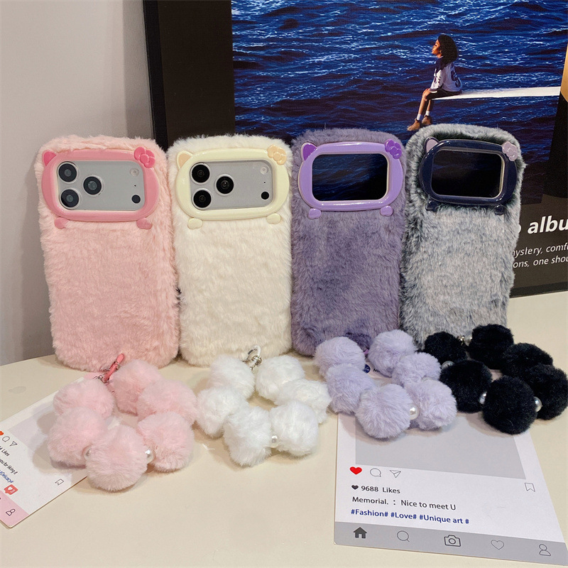 เคสโทรศัพท์ขนเฟอร์สีพื้นสุดหรู - Phone Cases For Iphone 11 บทวิจารณ์และราคา