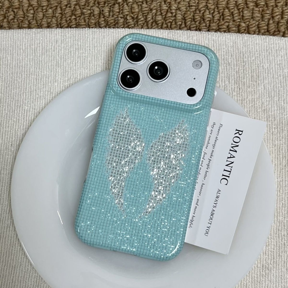 เคสโทรศัพท์ลายปีกนางฟ้าสีเขียว - Phone Cases Y2K บทวิจารณ์และราคา
