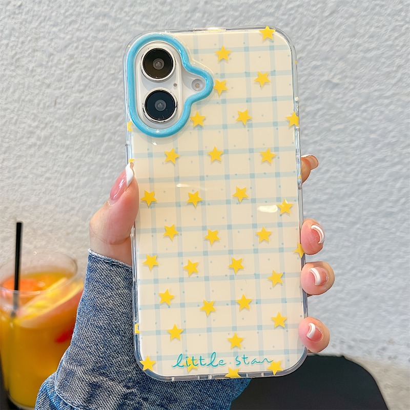 เคสโทรศัพท์ลายตารางดาวสีเหลือง - Phone Cases Mous บทวิจารณ์และราคา