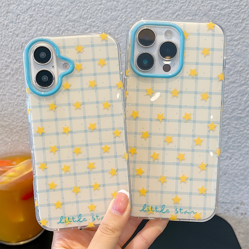 เคสโทรศัพท์ลายตารางดาวสีเหลือง - Phone Cases Mous บทวิจารณ์และราคา