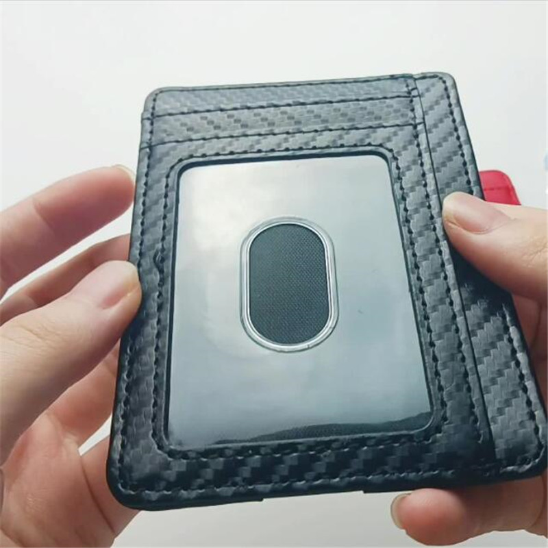 8 Slot Slim RFID Blocking กระเ - Slim Card Slot Case บทวิจารณ์และราคา