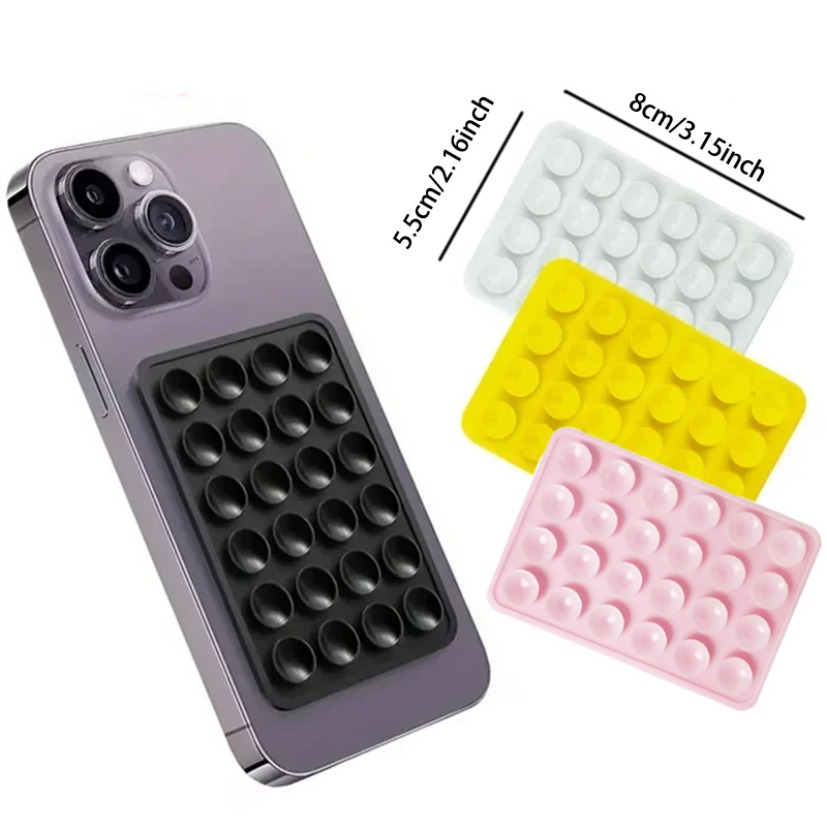 แผ่นยึดโทรศัพท์ซิลิโคนแบบดูดติ - Phone Cases With Stand บทวิจารณ์และราคา
