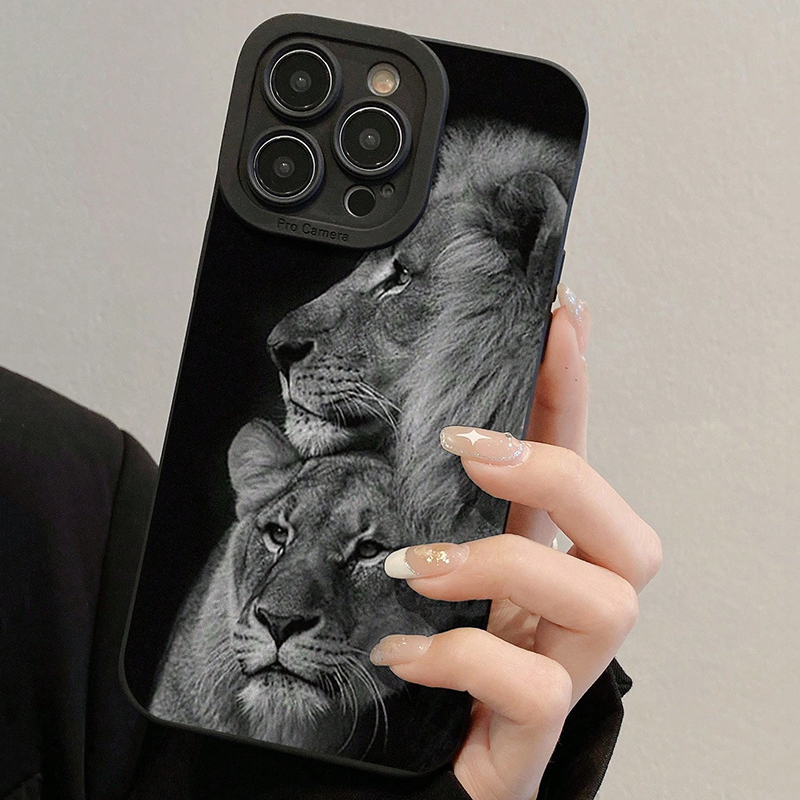 เคสโทรศัพท์ลายสิงโตสีสันสดใสแบ - Phone Cases Mous บทวิจารณ์และราคา