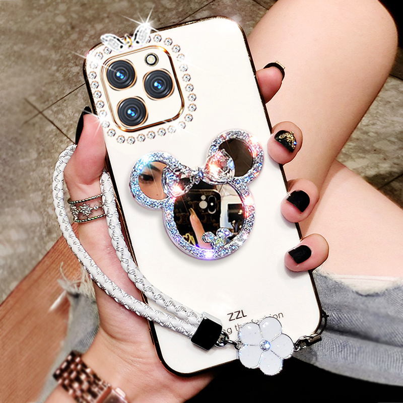 เคสโทรศัพท์กระจกลายการ์ตูนสุดห - Phone Cases Rimowa บทวิจารณ์และราคา
