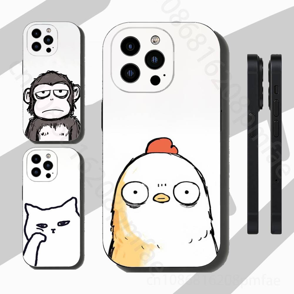 เคสโทรศัพท์ลายสัตว์น่ารักแปลกต - Phone Cases Ugly บทวิจารณ์และราคา