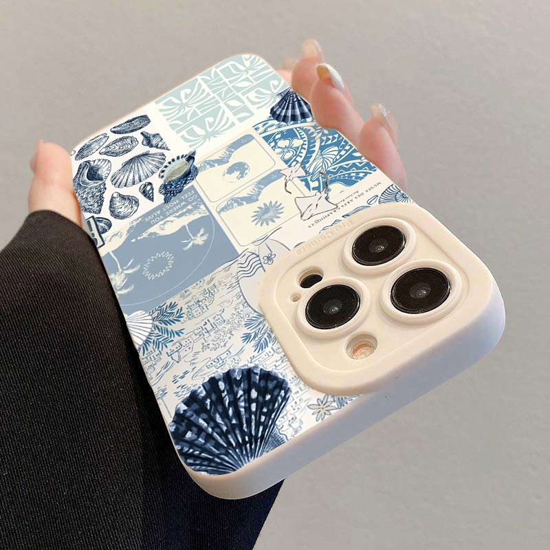 เคสโทรศัพท์ลายเปลือกหอยและสาหร - Phone Cases Mous บทวิจารณ์และราคา