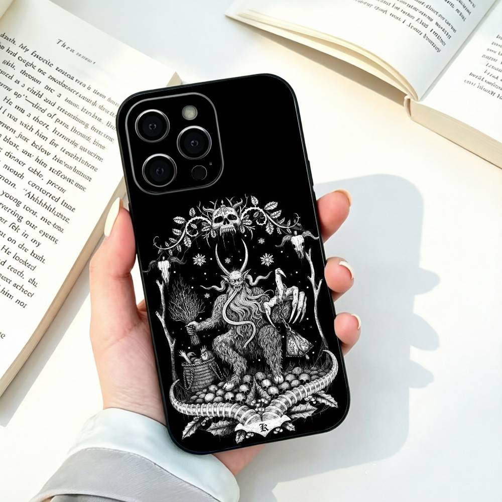 เคสโทรศัพท์ซิลิโคนสีดำลาย K-kr - Phone Cases Ugly บทวิจารณ์และราคา
