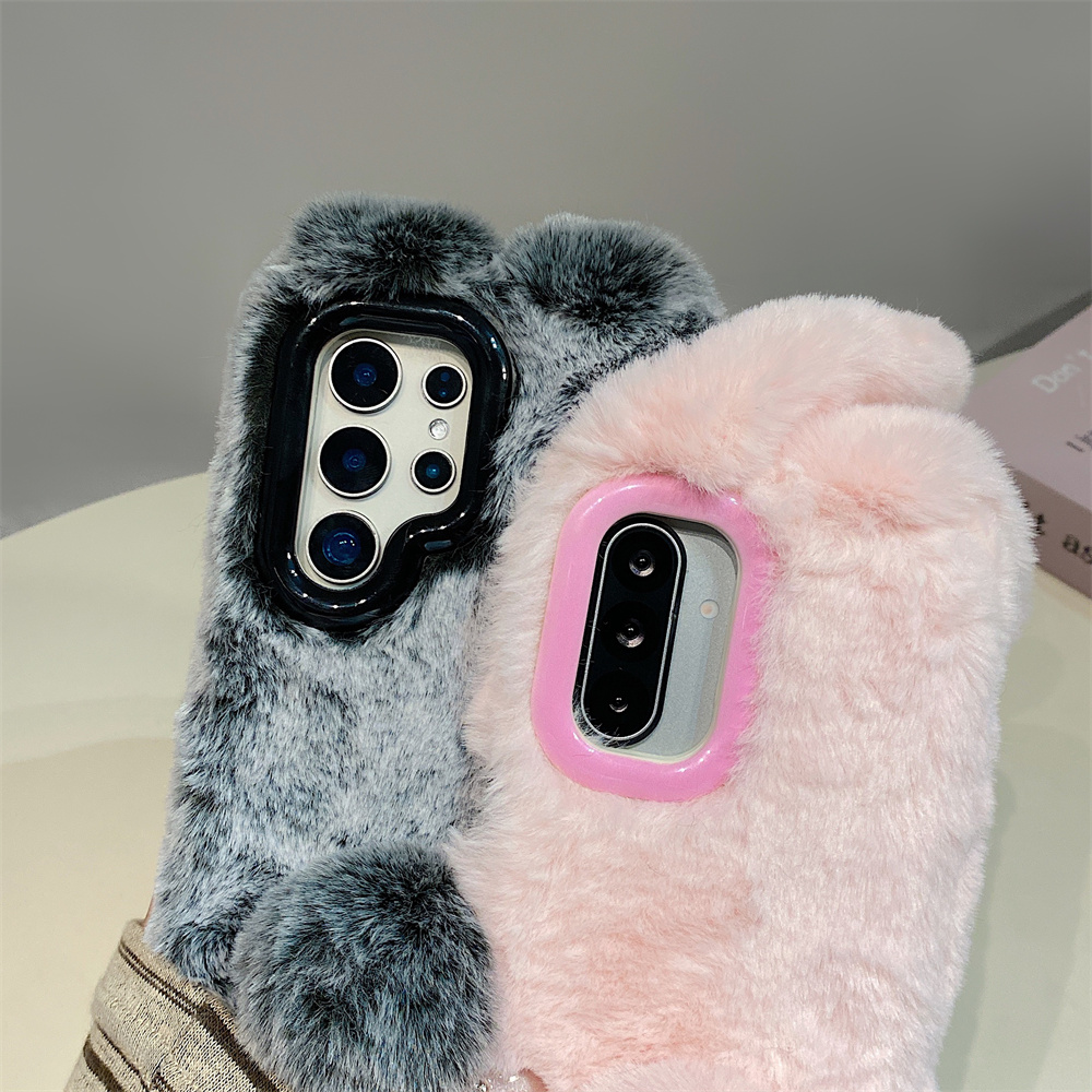 เคสโทรศัพท์แบบตั้งได้ ขนปุย ลา - Phone Cases With Stand บทวิจารณ์และราคา
