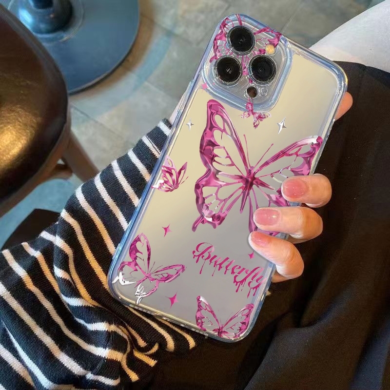 เคสโทรศัพท์ลายผีเสื้อกลิตเตอร์ - Phone Cases Y2K บทวิจารณ์และราคา